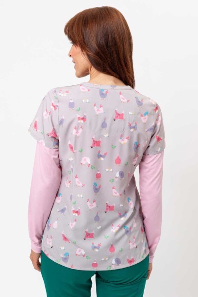 Dámska lekárska blúza Maevn Prints Hot Chicks-2