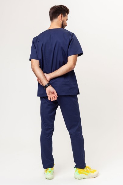 Pánska lekárska blúza Sunrise Uniforms Basic Standard FRESH námornícky modrá-8