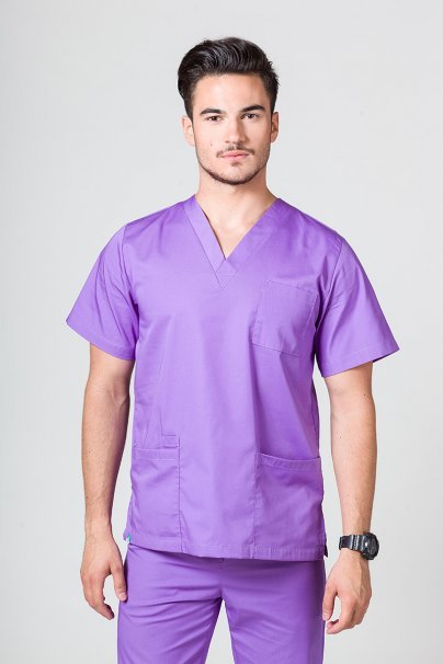 Pánská zdravotnická súprava Sunrise Uniforms fialová-2