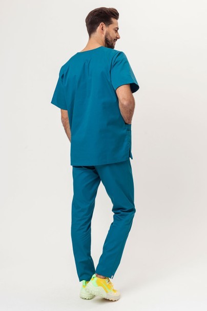 Pánska lekárska blúza Sunrise Uniforms Basic Standard FRESH karaibsky modrá-6