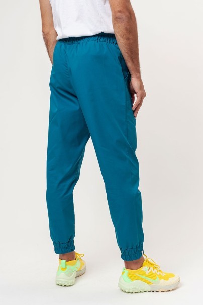 Pánske lekárske nohavice Sunrise Easy FRESH jogger karaibsky modré-1