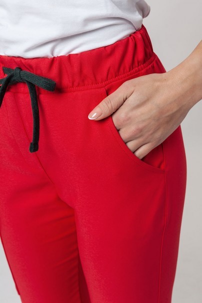 Dámske nohavice Sunrise Uniforms Premium Chill jogger červené-2