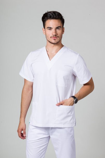 Pánská zdravotnická súprava Sunrise Uniforms biela-4