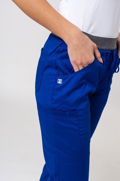 Dámske lekárske nohavice Maevn Matrix semi-jogger tmavo modré-3