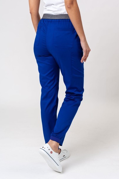 Dámske lekárske nohavice Maevn Matrix semi-jogger tmavo modré-2