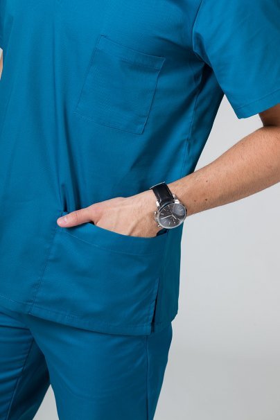 Pánská zdravotnická súprava Sunrise Uniforms karibsky modrá-5
