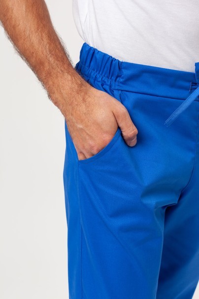 Pánske lekárske nohavice Sunrise Basic Regular FRESH kráľovsky modré-3