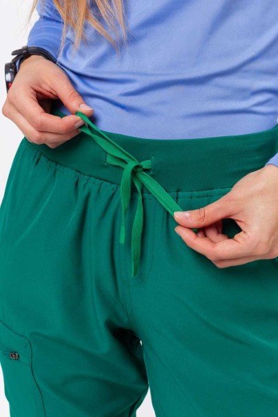 Dámske lekárske nohavice Uniforms World 309TS™ Valiant zelené-2