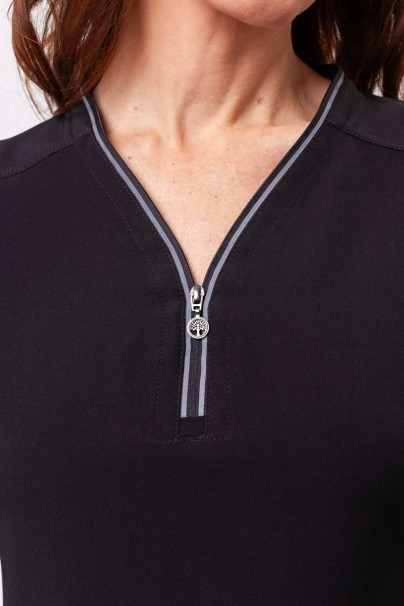 Dámska lekárska blúzka Healing Hands Sonia čierna-2