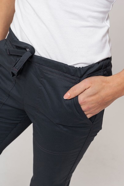Lekárske dámske nohavice Cherokee Core Stretch Mid Rise šedá-2