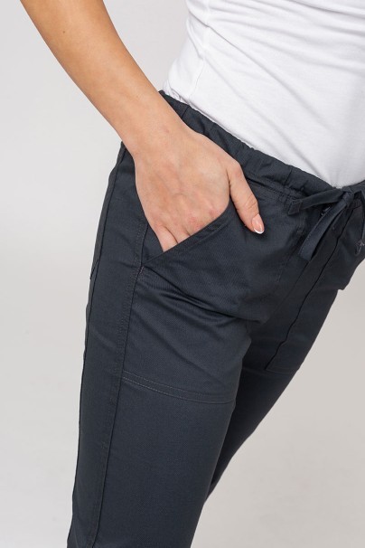 Lekárske dámske nohavice Cherokee Core Stretch Mid Rise šedá-4