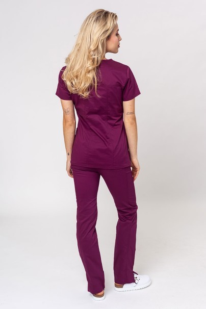 Lekárska dámska blúza Cherokee Core Stretch Top čerešňová červená-7