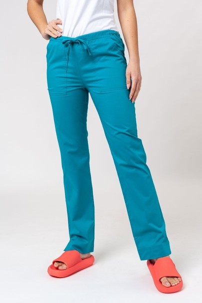 Lekárska dámska súprava Cherokee Core Stretch (blúza Core, nohavice Mid Rise) morsky modrá-7