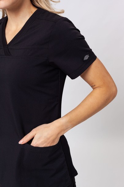 Lekárska dámska blúza Dickies Balance V-neck Top čierna-3