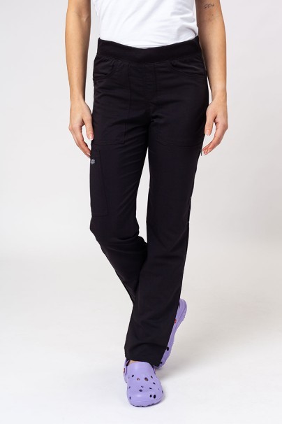 Lekárska dámska súprava Dickies Balance (blúza V-neck, spodná Mid Rise) čierna-7