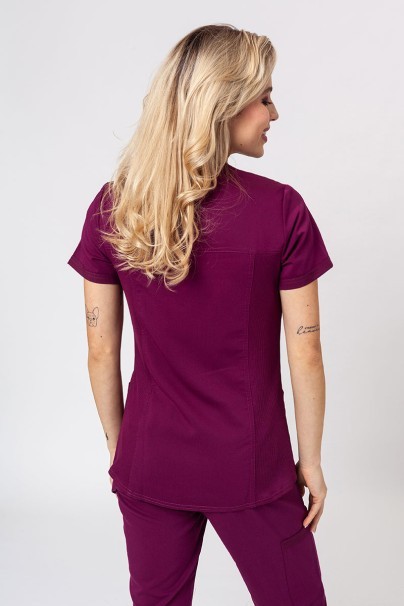 Lekárska dámska blúza Dickies Balance V-neck Top višňová-2