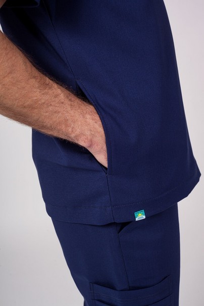 Lekárska blúzka Sunrise Uniforms Premium Dose námornícká modrá-4