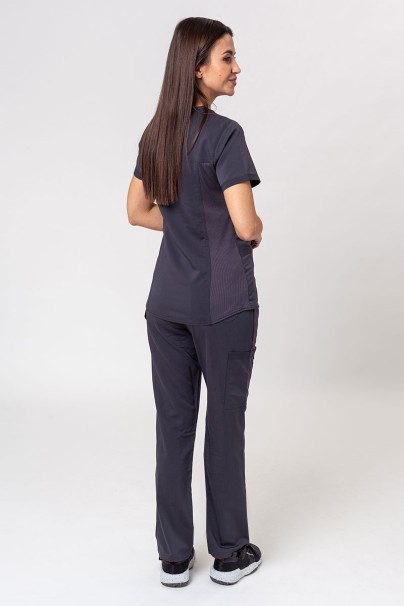 Lekárska dámska blúza Dickies Balance V-neck Top šedá-7