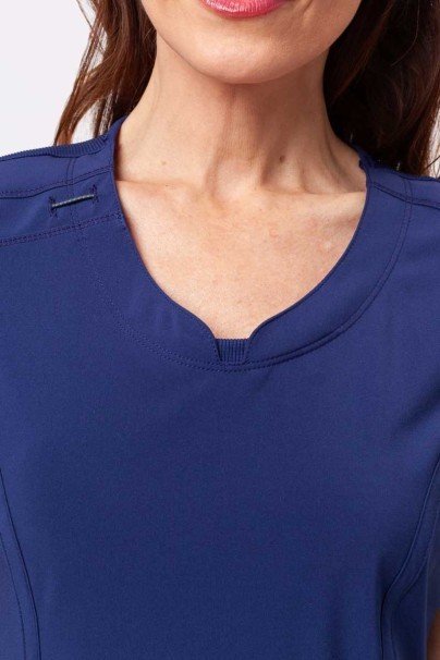 Dámska lekárska blúza Cherokee Infinity Round Neck námornícky modrá-3