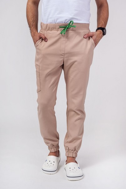 Lekárska súprava Sunrise Uniforms Premium Men (blúzka Dose, nohavice Select) béžová-8