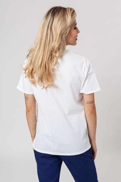 Lekárska dámska blúza Dickies EDS Signature V-neck Top biela-1