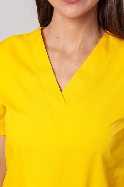 Lekárska dámska blúzka Sunrise Uniforms Basic Light žltá-2
