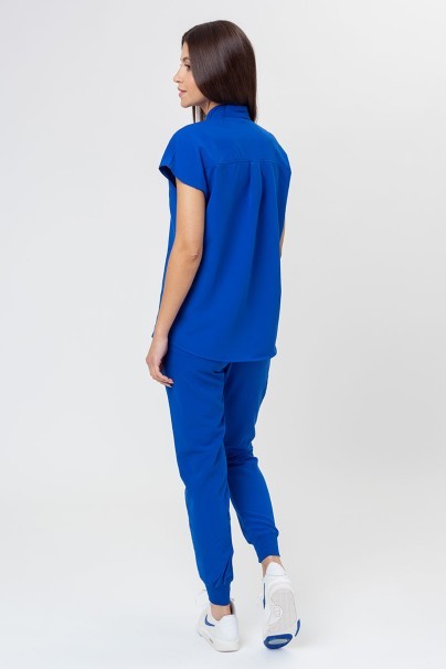 Dámska lekárska blúza Uniforms World 518GTK™ Avant kráľovsky modrá (magnetické klipsy)-7