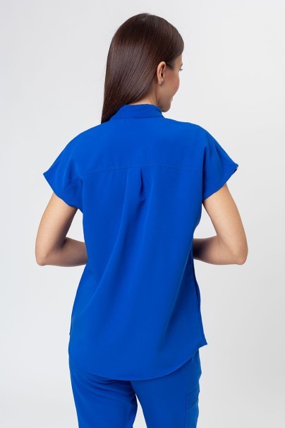 Dámska lekárska blúza Uniforms World 518GTK™ Avant kráľovsky modrá (magnetické klipsy)-2