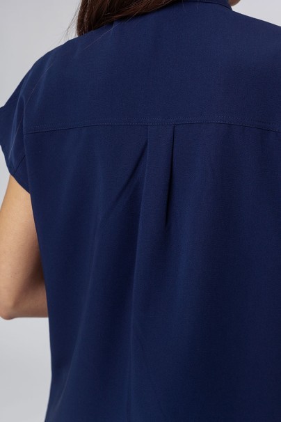 Dámska lekárska blúza Uniforms World 518GTK™ Avant námornícky modrá (magnetické klipsy)-6