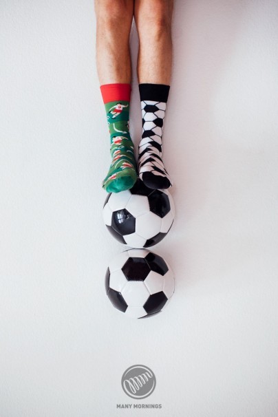 Farebné ponožky Football Fan - Many Mornings-2