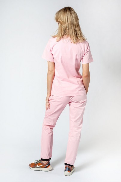 Dámské lekárske nohavice Sunrise Uniforms Active Loose ružové-7