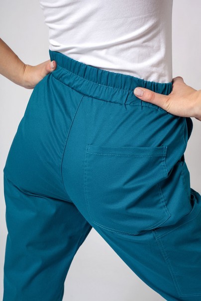 Dámske lekárske nohavice Sunrise Uniforms Active Air jogger karibsky modré-3