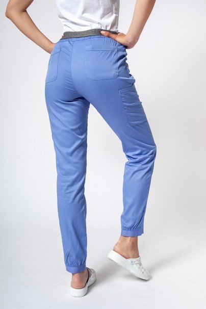 Dámske lekárske nohavice Maevn Matrix Contrast semi-jogger klasicky modré-2