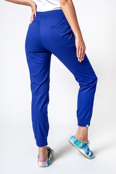 Dámske lekárske nohavice Sunrise Uniforms Active Air jogger tmavo modré-2