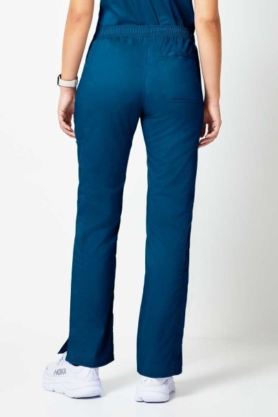Dámske lekárske nohavice Cherokee Revolution Flare Leg karaibsky modré-2