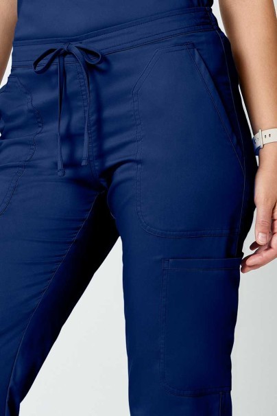 Dámske lekárske nohavice Cherokee Revolution Flare Leg námornícky modré-4