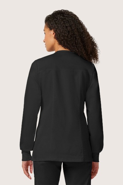 Lekárska dámska blúza na zapínanie Cherokee Revolution Snap čierna-2