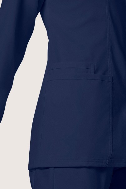 Lekárska dámska blúza na zapínanie Cherokee Revolution Snap námornícky modrá-5