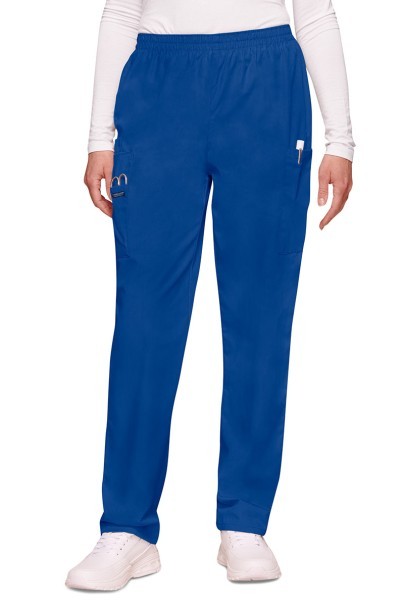 Dámske lekárske nohavice Cherokee Originals Natural Rise tmavo modré-5