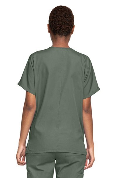 Lekárska dámska blúza Cherokee Originals V-neck Top olivková-1
