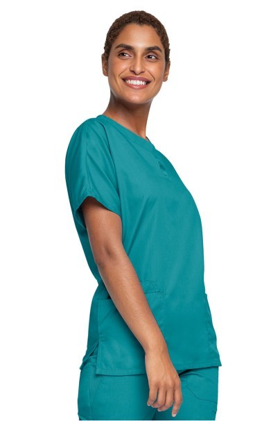 Lekárska dámska blúza Cherokee Originals V-neck Top morsky modrá-3