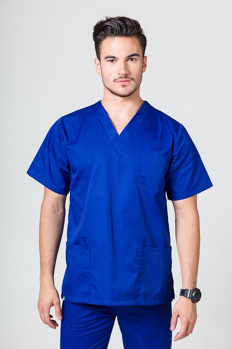 Univerzálna lekárska blúzka Sunrise Uniforms tmavo modrá