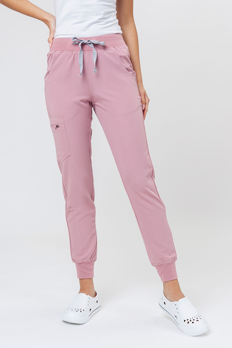 Dámske lekárske nohavice Uniforms World 518GTK™ Avant Phillip pastelovo ružové