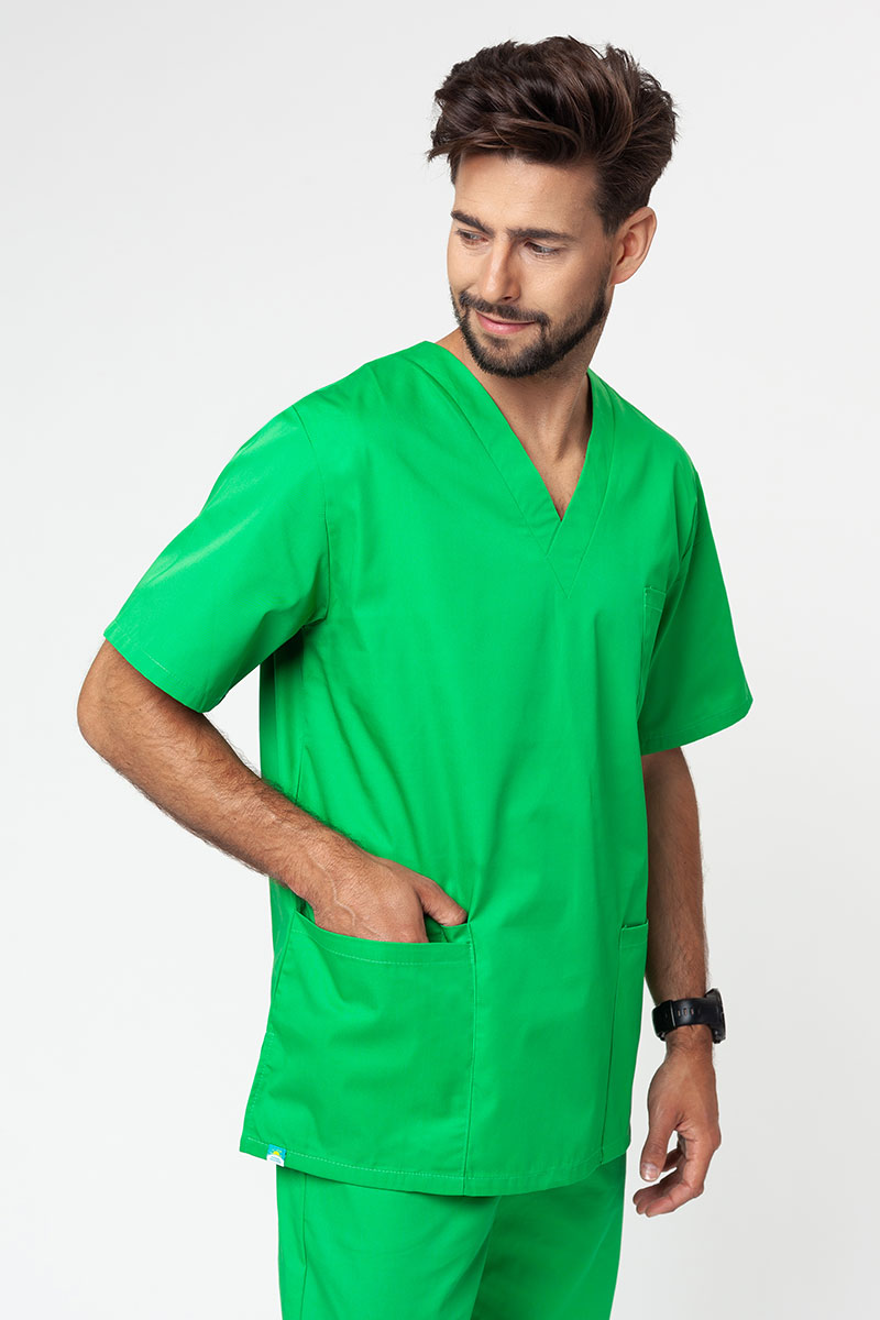 Pánska lekárska blúzka Sunrise Uniforms zelené jablko
