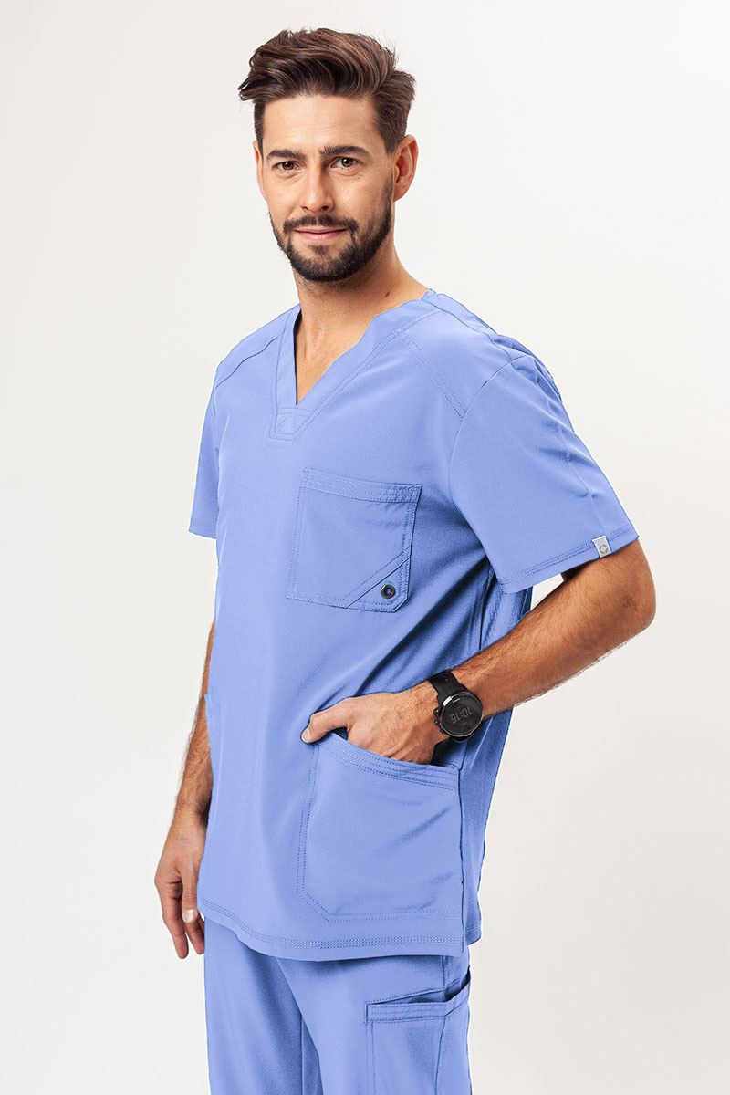 Pánska lekárska blúzka Cherokee Infinity V-neck Men klasicky modrá
