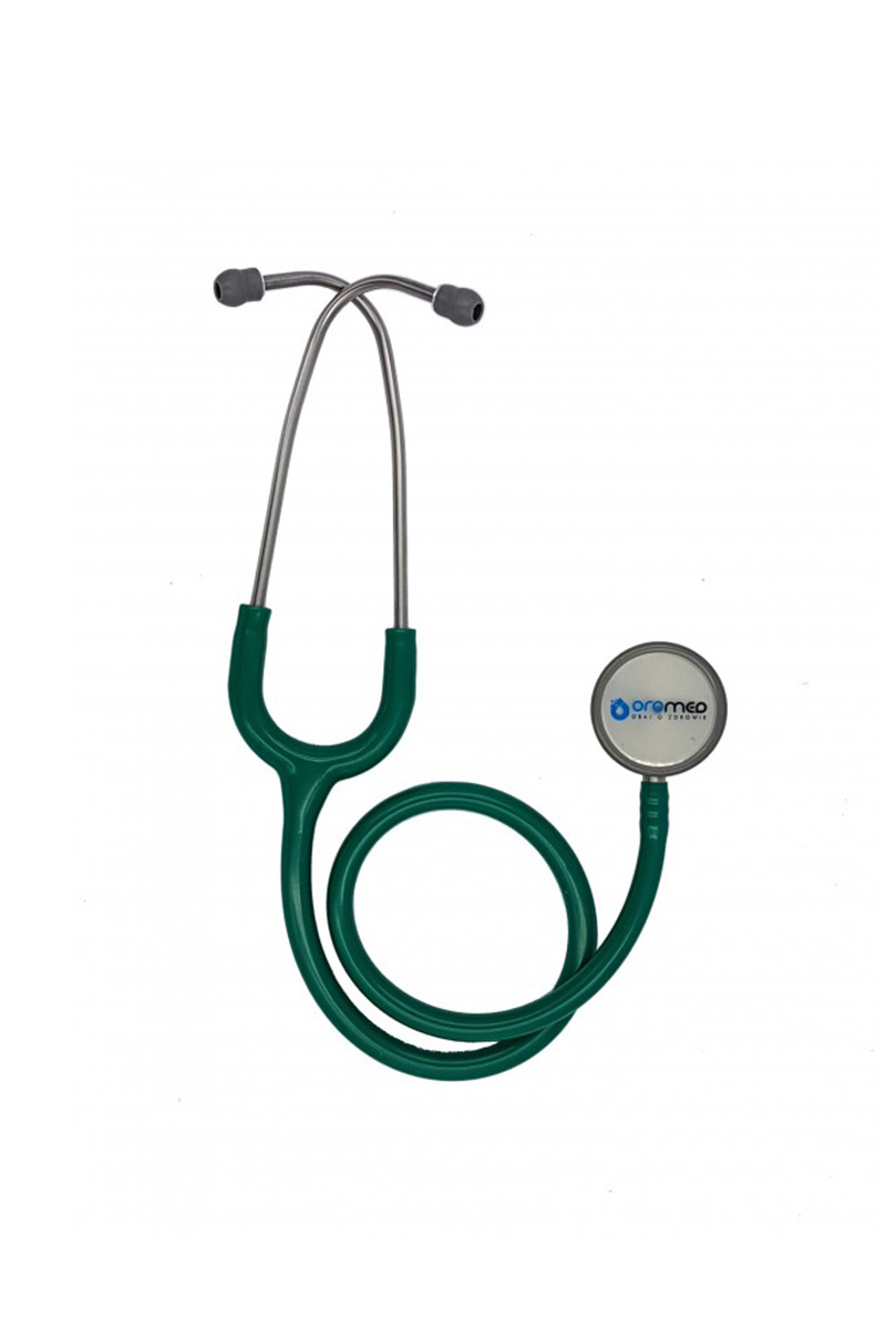 Internistický stetoskop Oromed oboustranný - zelený