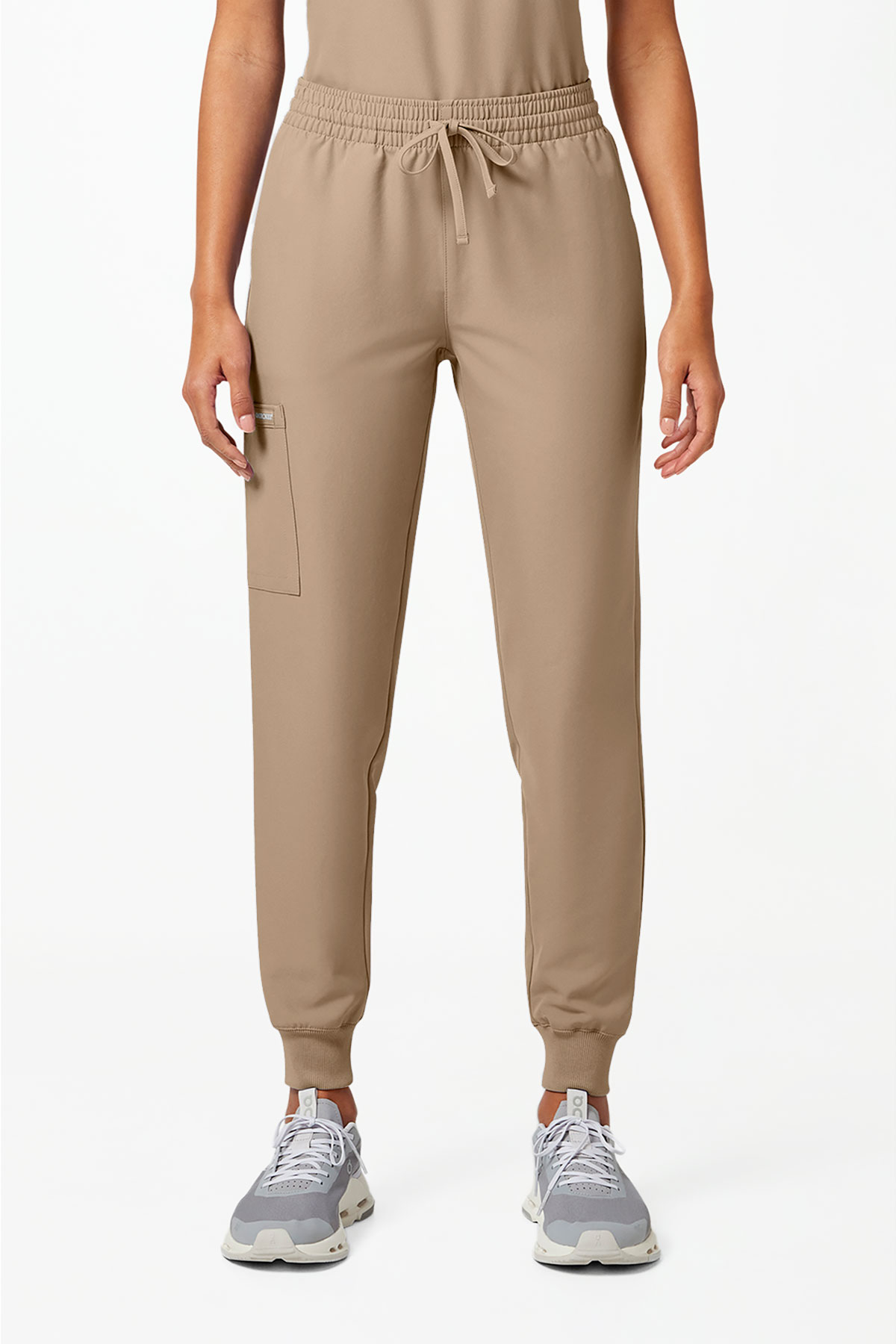 Dámske lekárske nohavice Cherokee Originals Ultra Jogger béžové