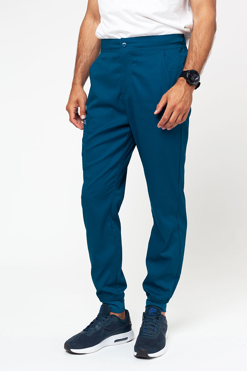 Lekárske nohavice Maevn Matrix Men jogger karaibsky modré