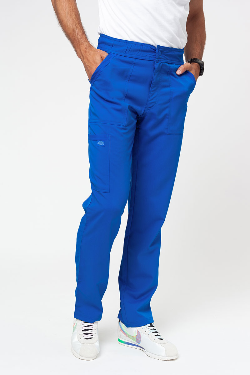 Pánske lekárske nohavice Dickies Balance Men Mid Rise kráľovsky modré