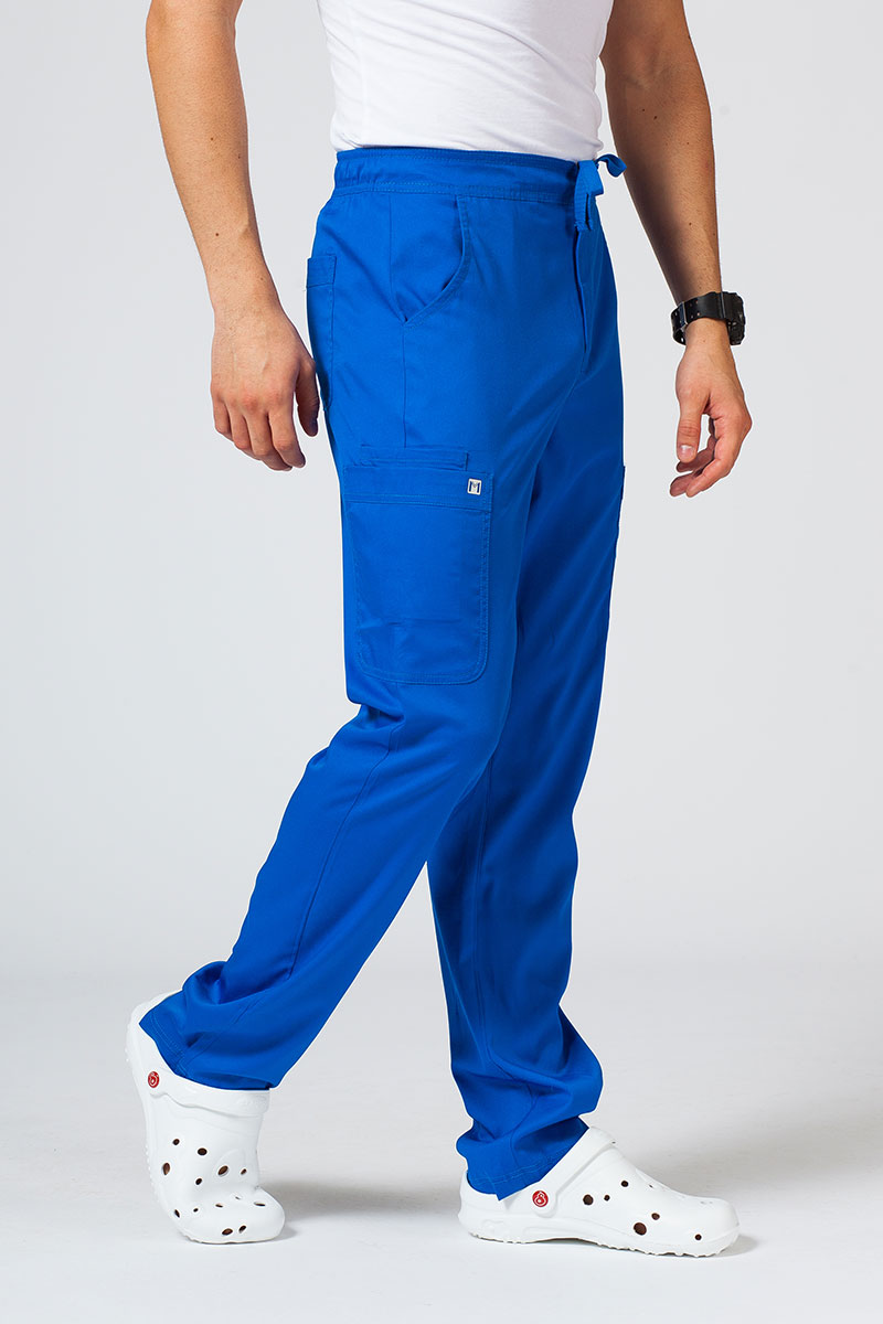 Lekárske nohavice Maevn Matrix Men Classic královsky modré
